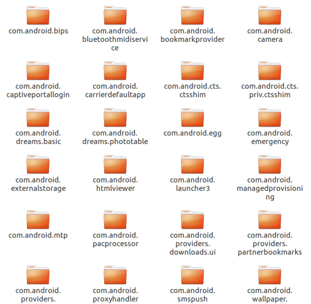 apps folder